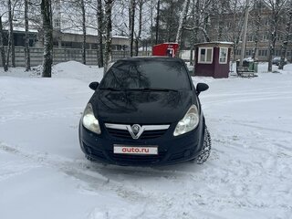2007 Opel Corsa D, чёрный, 375000 рублей, вид 1