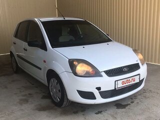 2007 Ford Fiesta Mk5, белый, 510000 рублей, вид 3