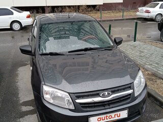 2017 Lada (ВАЗ) Granta I, серебристый, 750000 рублей, вид 3