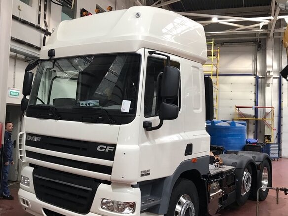2019 DAF CF-series, белый - вид 1