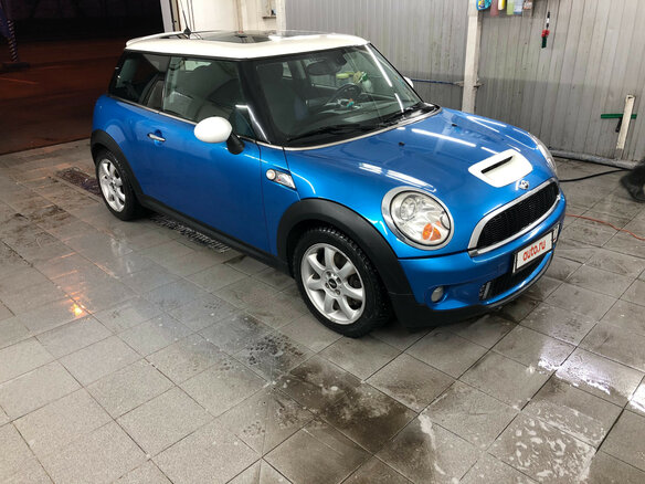 2008 Mini Hatch Cooper S II (R56), синий - вид 2