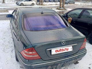 1998 Mercedes-Benz S-Класс 320 IV (W220), зелёный, 600000 рублей, вид 4