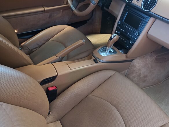 2009 Porsche Cayman I (987) Рестайлинг, белый - вид 4