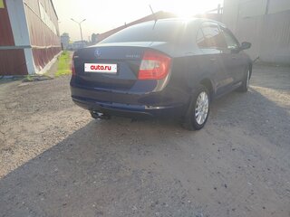 2014 Skoda Rapid I, синий, 850000 рублей, вид 3