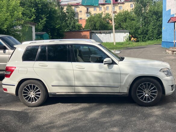 2010 Mercedes-Benz GLK-Класс 300 I (X204), белый, 1250000 рублей - вид 4