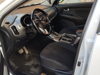 2014 Kia Sportage III Рестайлинг, белый, 1350000 рублей, вид 4
