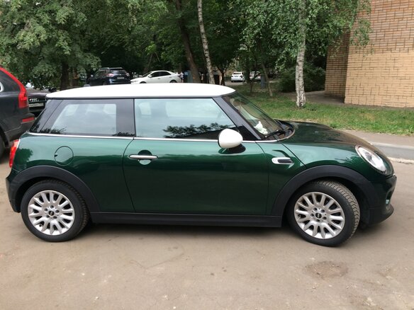 2015 Mini Hatch Cooper III (F55/F56), зелёный - вид 3