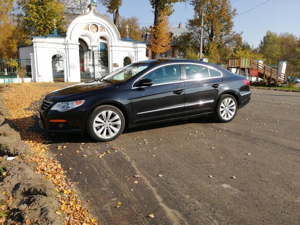 2010 Volkswagen Passat CC I, чёрный