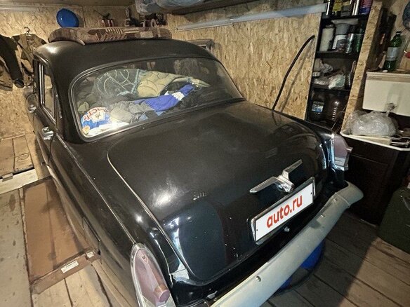1963 ГАЗ 21 «Волга» 21Л, чёрный, 350000 рублей - вид 6