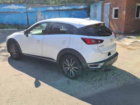 2017 Mazda CX-3 I, белый, 1250000 рублей - вид 6