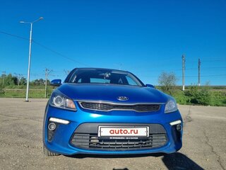2017 Kia Rio IV, синий, 1400000 рублей, вид 4