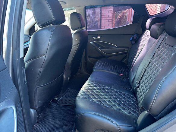 2013 Hyundai Santa Fe III, серый, 1800000 рублей - вид 6