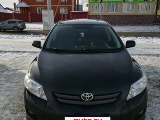 2008 Toyota Corolla X (E140, E150), чёрный, 900000 рублей, вид 1