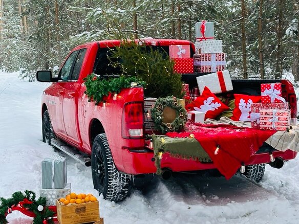 2012 Dodge RAM IV (DS/DJ), красный - вид 14