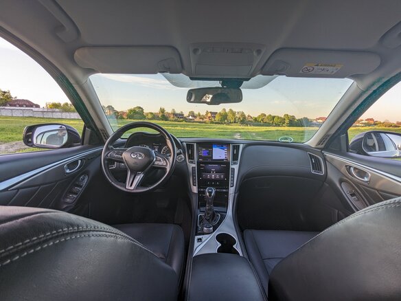 2017 Infiniti Q50 I, чёрный, 2100000 рублей - вид 11