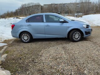 2012 Chevrolet Aveo II, голубой, 565000 рублей, вид 4