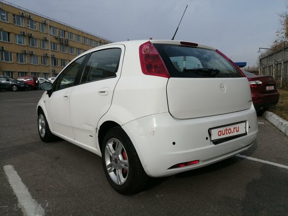 2008 Fiat Punto III Grande Punto, серый - вид 4