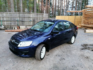 2017 Lada (ВАЗ) Granta I, синий, 490000 рублей, вид 1