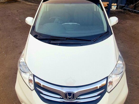 2012 Honda Freed I Рестайлинг, белый, 1245000 рублей - вид 1