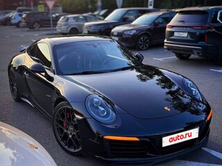 2016 Porsche 911 Carrera 4S VII (991) Рестайлинг, чёрный, 10600000 рублей, вид 1