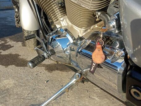 2003 Honda VTX 1800, серебристый, 690000 рублей, вид 4