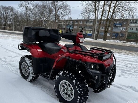 2014 Linhai ATV700 (Hytrack), красный, 650000 рублей - вид 1
