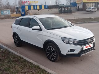 2020 Lada (ВАЗ) Vesta SW Cross I, белый, 1390000 рублей, вид 1