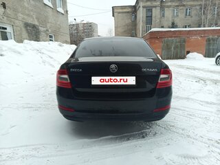2014 Skoda Octavia III (A7), чёрный, 730000 рублей, вид 4