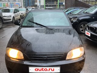 2008 Kia Spectra I Рестайлинг 2, чёрный, 129000 рублей, вид 2