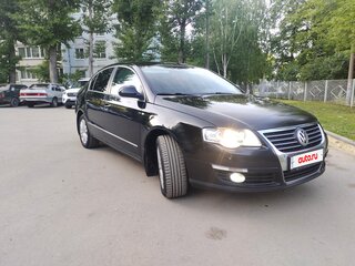 2009 Volkswagen Passat B6, чёрный, 850000 рублей, вид 3
