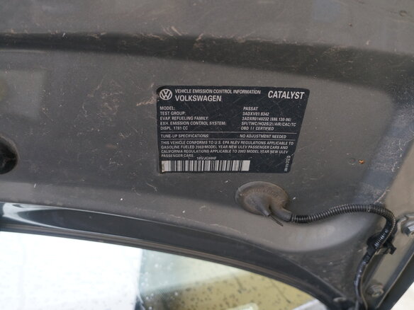 2002 Volkswagen Passat B5 Рестайлинг, серый - вид 20