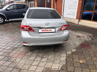 2012 Toyota Corolla X (E140, E150) Рестайлинг, серебристый, 1400000 рублей, вид 4
