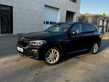 2017 BMW X3 30d xDrive III (G01), чёрный, 3550000 рублей, вид 3