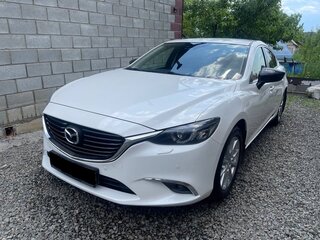 2015 Mazda 6 III (GJ) Рестайлинг, белый, 1850000 рублей, вид 3