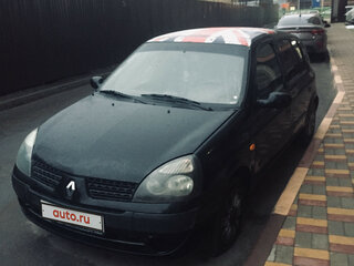 2003 Renault Clio II Рестайлинг 2, чёрный, 280000 рублей, вид 1