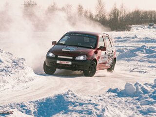 2009 Lada (ВАЗ) Kalina Sport I, красный, 699999 рублей, вид 3