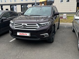 2010 Toyota Highlander II (XU40) Рестайлинг, чёрный, 2100000 рублей, вид 3