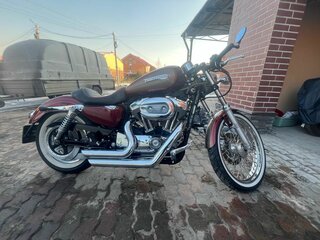 2009 Harley-Davidson Sportster 1200, красный, 649990 рублей, вид 4