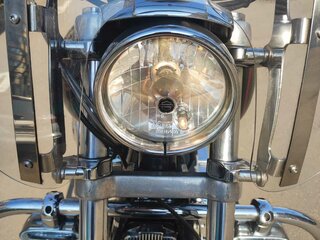 2004 Harley-Davidson Dyna Super Glide, чёрный, 770000 рублей, вид 4