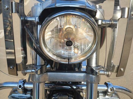 2004 Harley-Davidson Dyna Super Glide, чёрный, 770000 рублей, вид 4