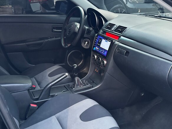 2008 Mazda 3 I (BK) Рестайлинг, чёрный, 475000 рублей - вид 11