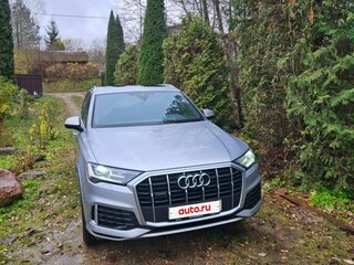 2020 Audi Q7 45 TFSI II (4M) Рестайлинг, серебристый, 3990000 рублей, вид 2