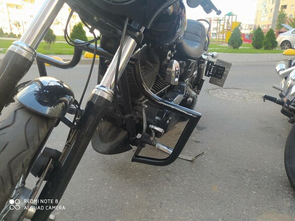 2009 Harley-Davidson Dyna Wide Glide, чёрный, 805000 рублей - вид 8