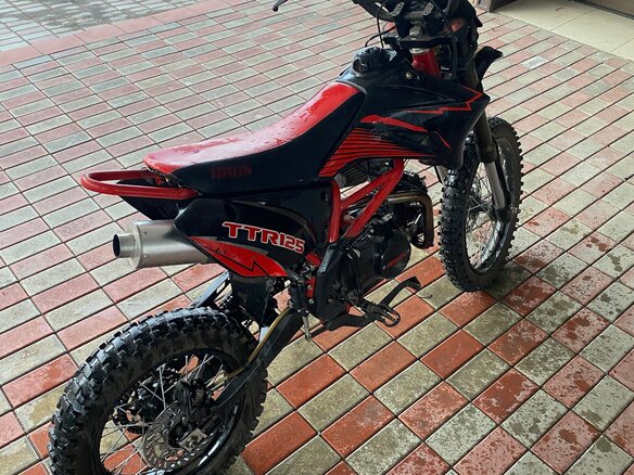 2015 Irbis TTR 125, красный, 65000 рублей - вид 4