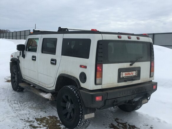 2008 Hummer H2 I Рестайлинг, белый, 3000000 рублей - вид 2