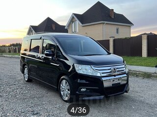 2011 Honda Stepwgn Spada IV, чёрный, 1700000 рублей, вид 4