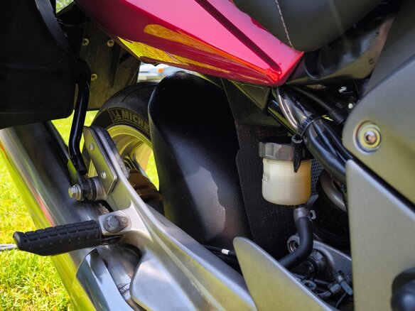 2007 Honda CBF 1000, красный, 600000 рублей - вид 18