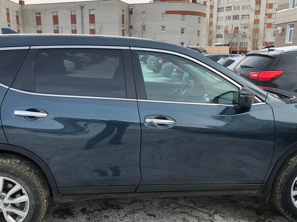 2021 Nissan X-Trail III Рестайлинг, синий, 2300000 рублей - вид 1