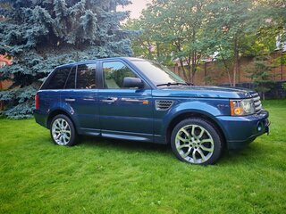 2006 Land Rover Range Rover Sport Supercharged I, синий, 3400000 рублей, вид 5