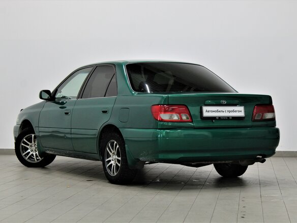 1999 Toyota Carina VII (T210), зелёный - вид 3